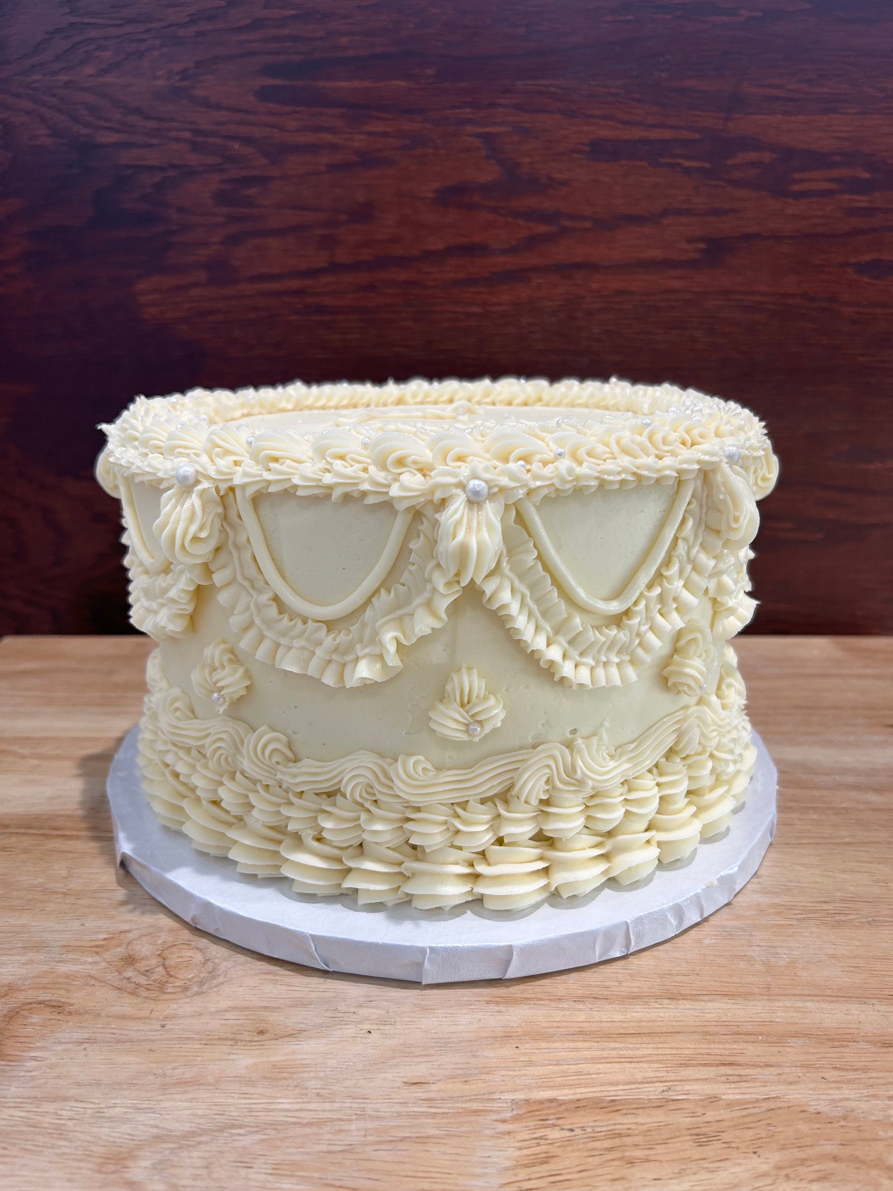 Vintage Cakes — Rose Vanilla